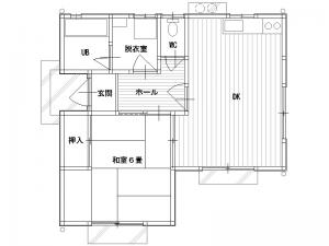 教員住宅の間取り