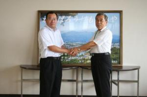 後藤副市長と中野副市長