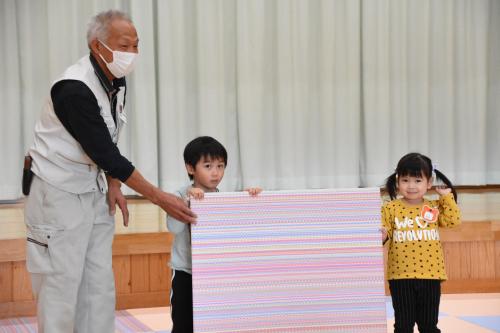 狩野代表と2歳クラスの代表