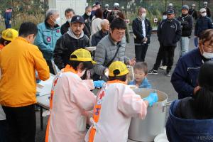 和田炊き出し